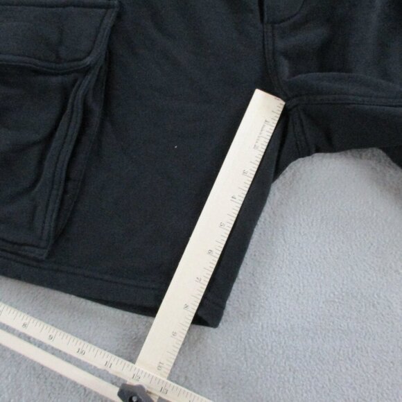 Paper Planes Shorts Mens 3X Black Super Cargo Knit Sweat Jay Z Heavyweight NEW - Picture 9 of 11